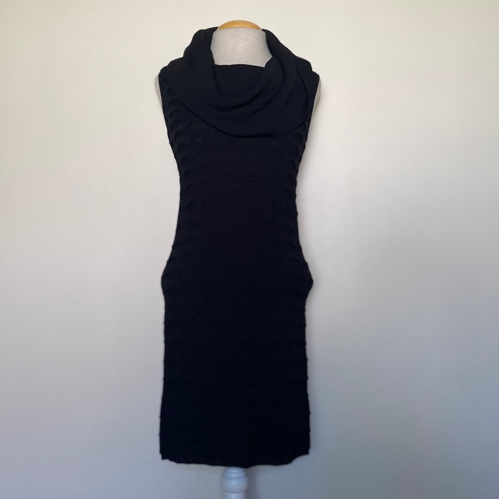 Catherine Malandrino Black knit dress